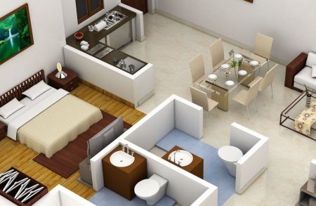 Создание дизайна интерьера квартиры